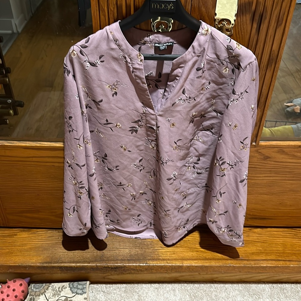 Purple blouse